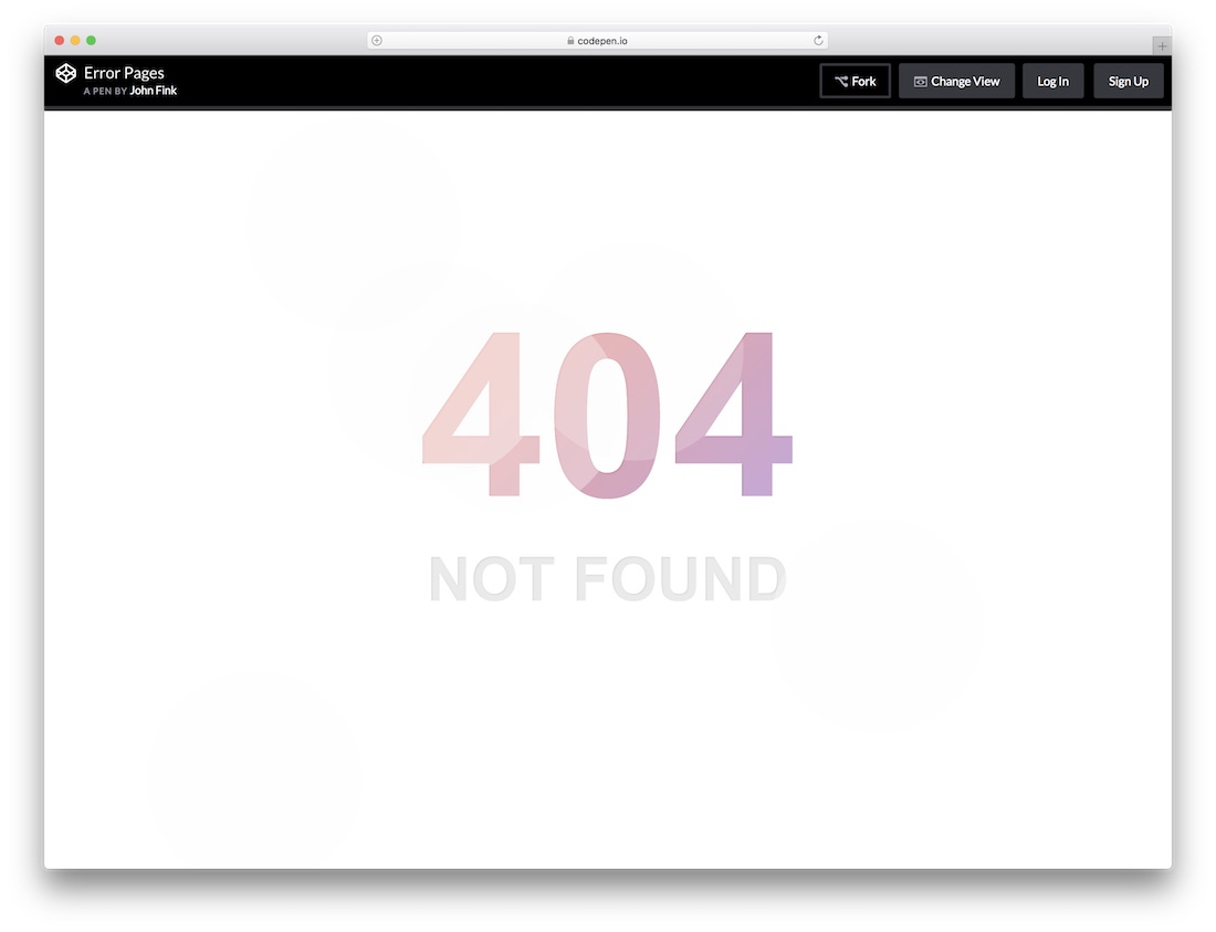 modèle de page d'erreur 404 gratuit introuvable