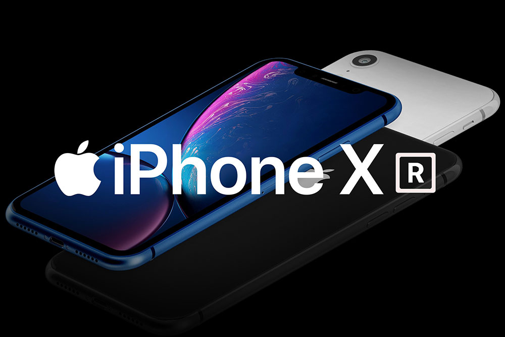 maquette iphone xr