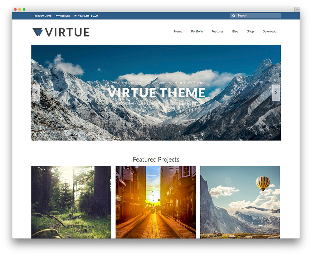 virtue multipurpose theme