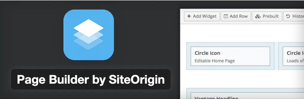 Page Builder par SiteOrigin - Plugins WordPress