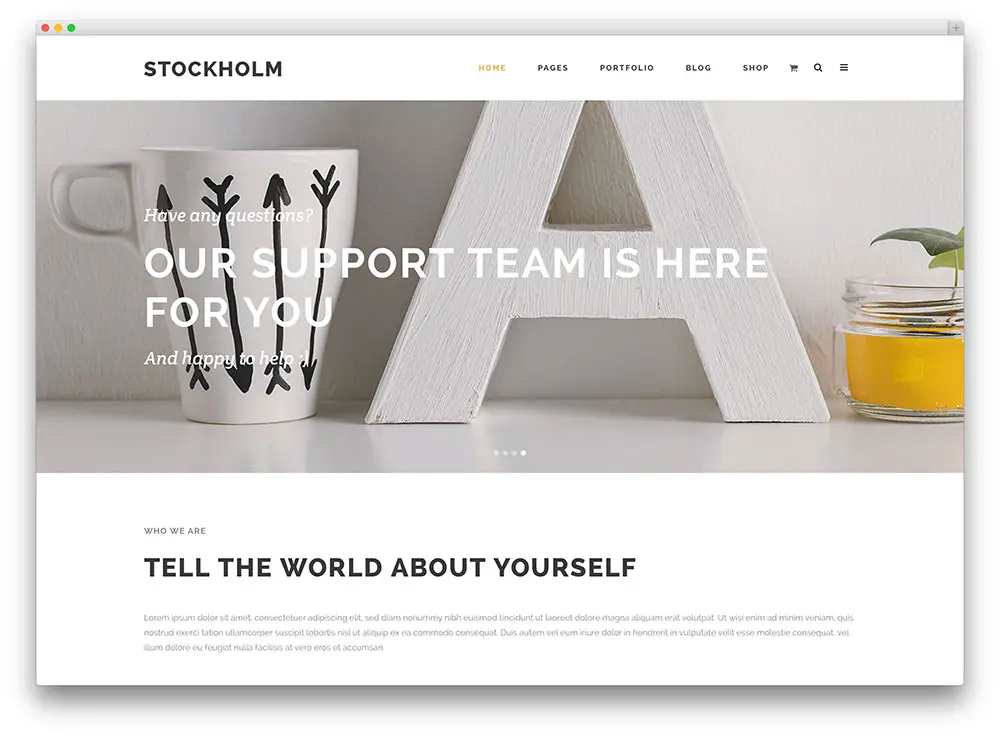 stockholm expressive multipurpose wordpress theme