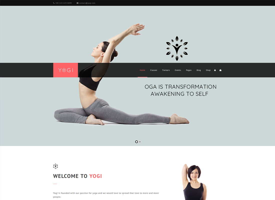 Yogi | Thème WordPress Santé Beauté et Yoga
