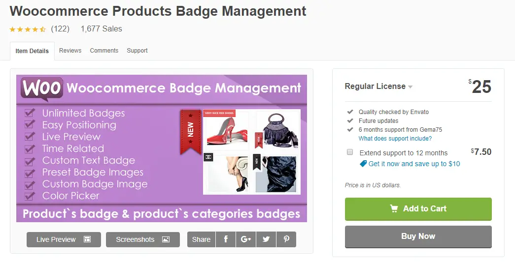 Principaux plug-ins de gestion des badges WooCommerce 3