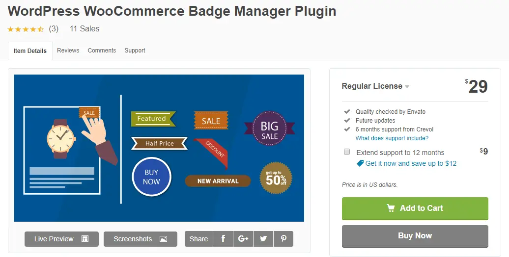 Principaux plug-ins de gestion des badges WooCommerce 4