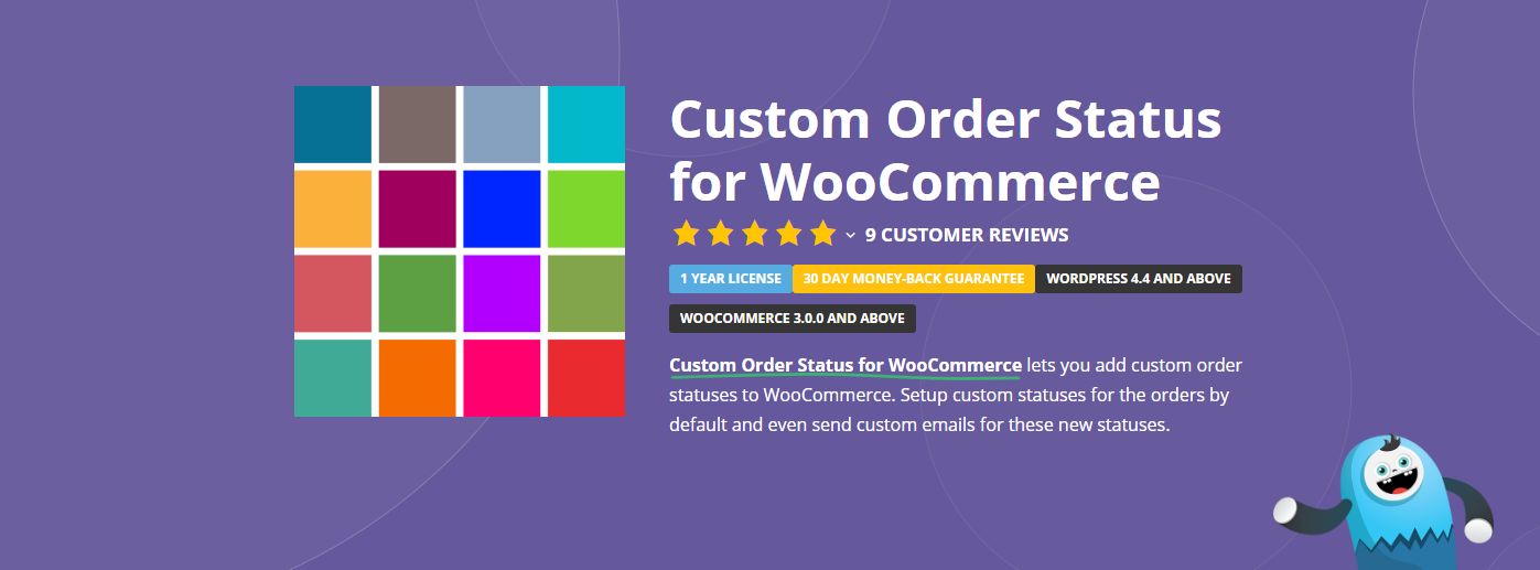 Statut de la commande personnalisée pour le plugin WooCommerce.