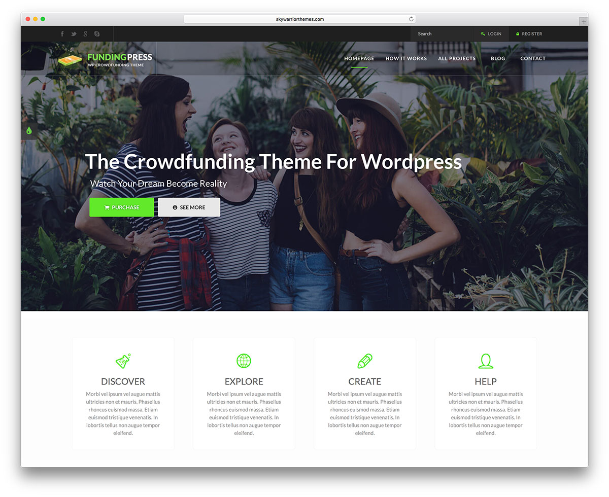 Meilleurs thèmes WordPress de crowdfunding pour créer le prochain Kickstarter 2019 12