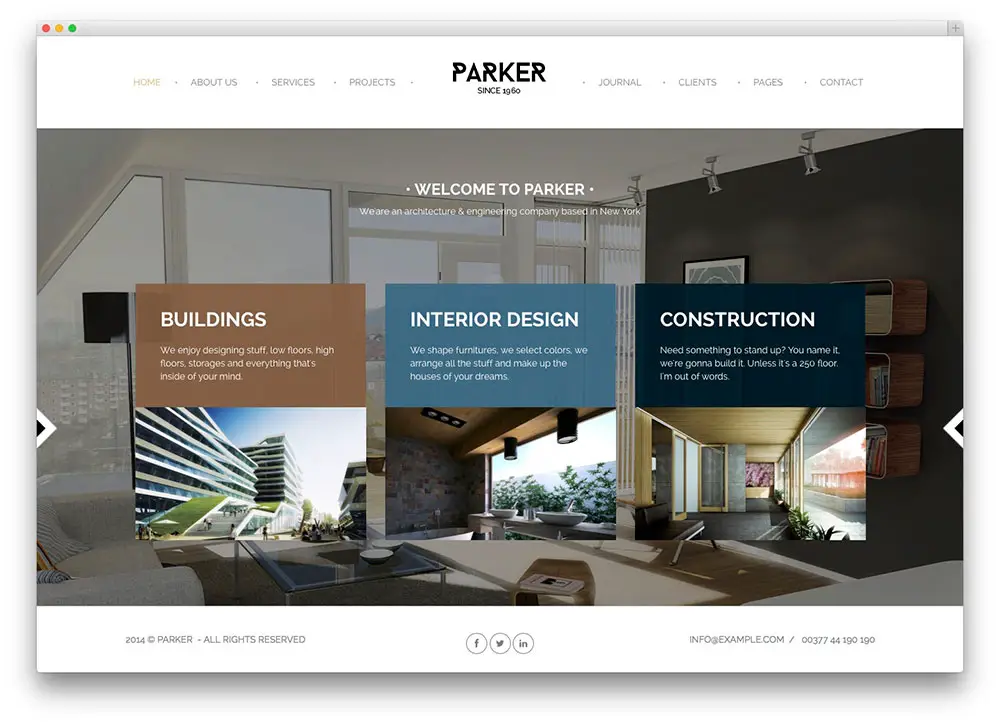 Parker - interior design portfolio