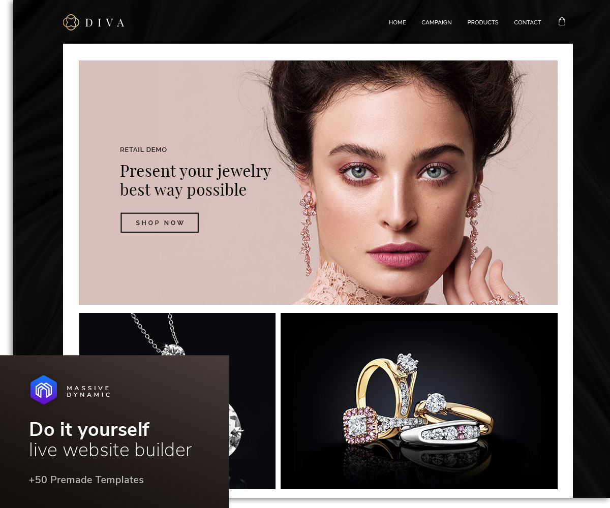 19 thèmes WordPress de bijoux pour les sites de commerce électronique 2019 4