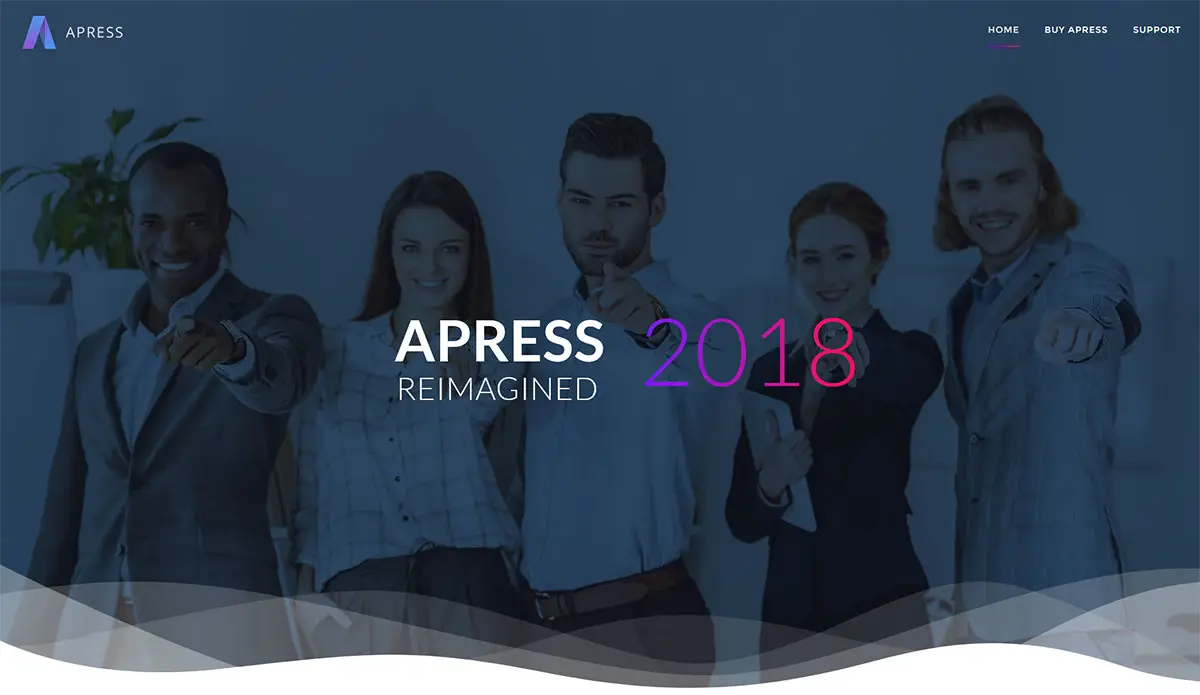 37 superbes thèmes WordPress avec défilement Parallax pour agences, concepteurs, applications et portefeuille 2019 14