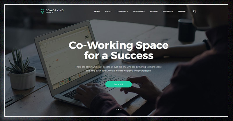 Coworking - Thème WP Open Office & Espace créatif