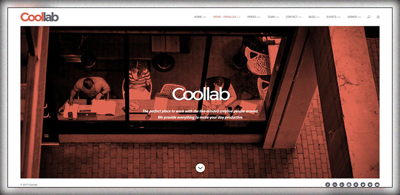 Coollab - Thème WordPress moderne pour les entreprises locales