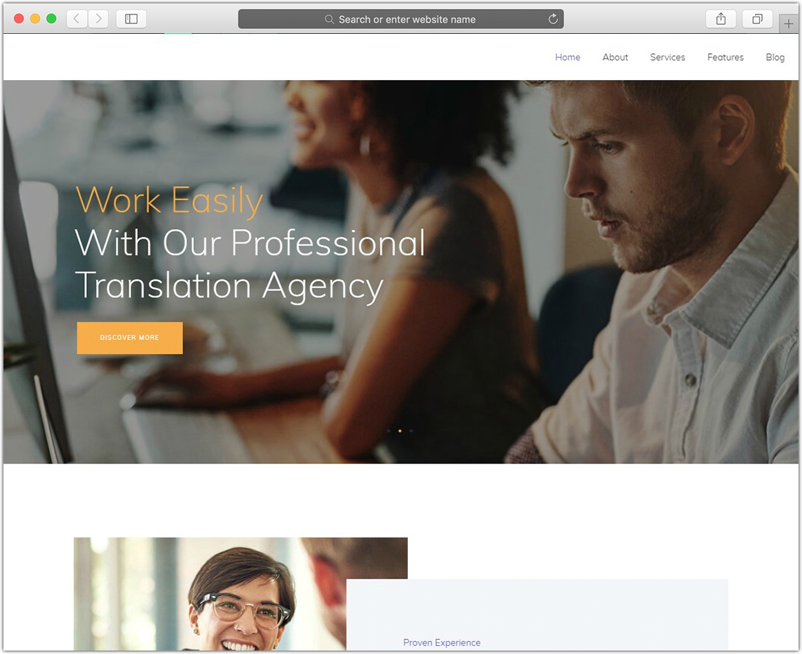 ProLingua | Thème WordPress des services de traduction