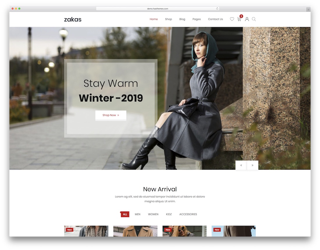 Contribution swing did it 24 meilleurs modèles de site Web pour Vêtements et mode 2019 | Webypress