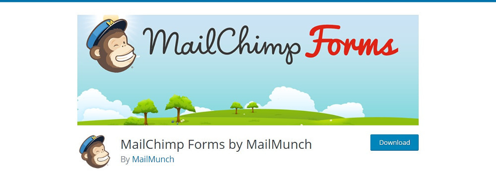 Formulaires MailChimp par MailMunch