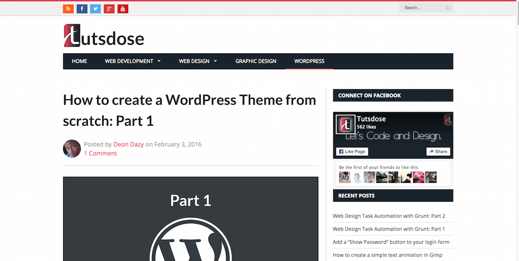 Comment créer un thème WordPress à partir de zéro - Partie 1