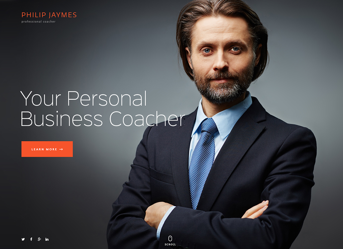 PJ | Thème WordPress du coaching de vie et d'affaires