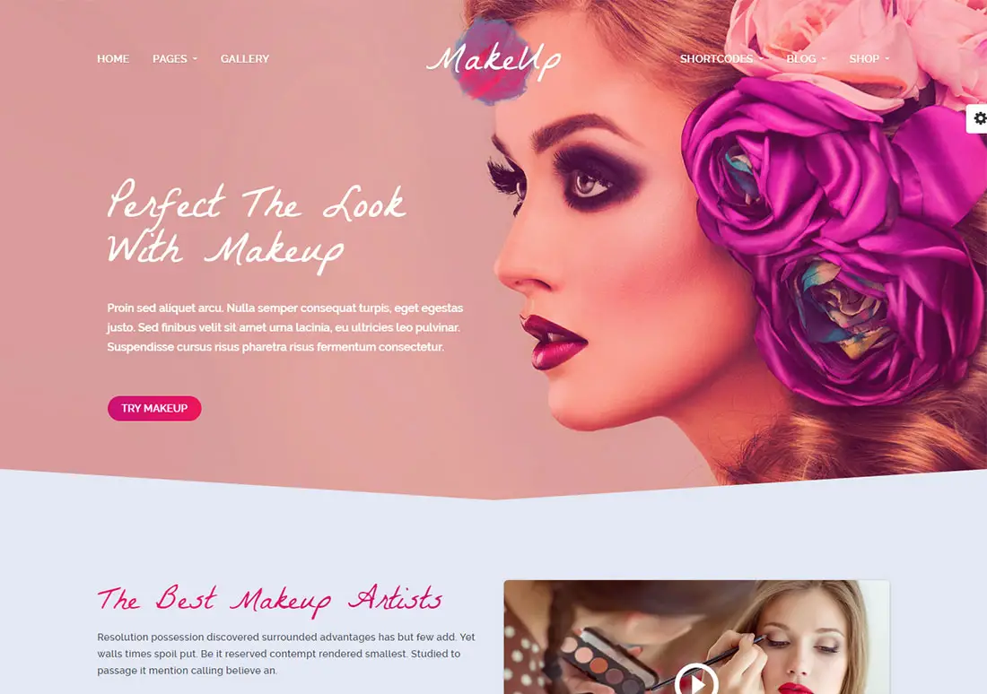 maquilleuse maquilleuse wordpress theme