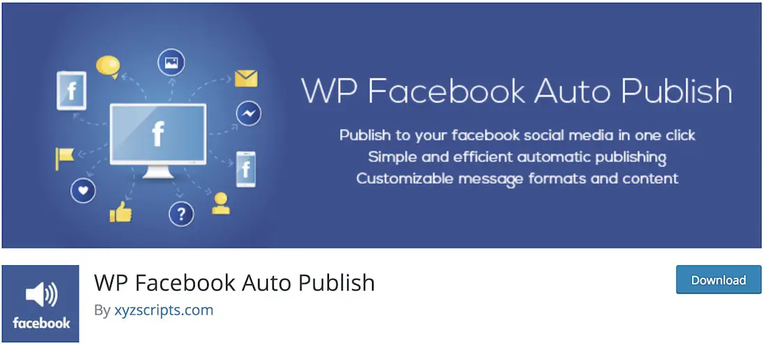 Facebook Auto Publier WordPress Plugin
