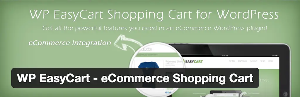 Panier d'achat WP EasyCart eCommerce - Plugins WordPress