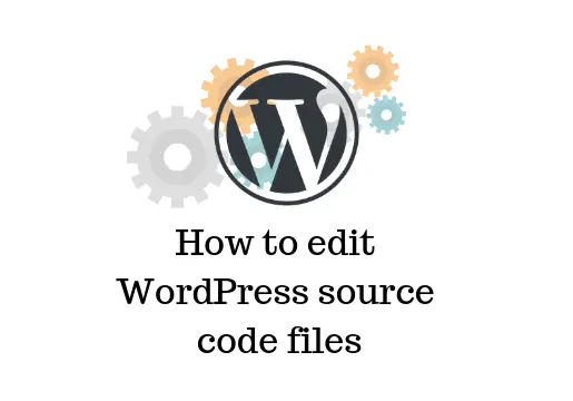 Fichiers de code source WordPress