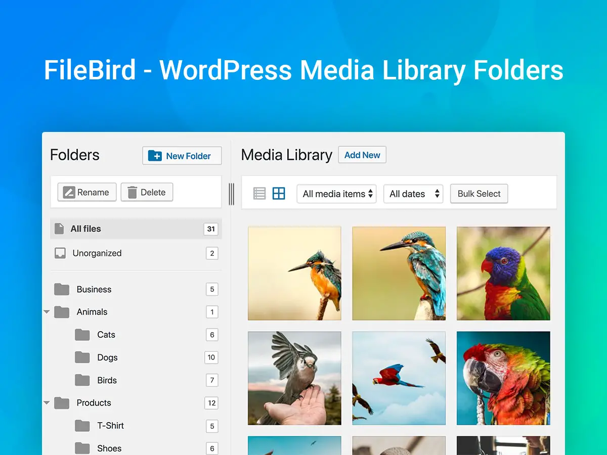 Les meilleurs plugins de gestion de bibliothèque de médias WordPress 2019 2
