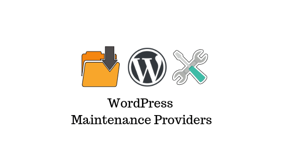 Fournisseurs de maintenance WordPress