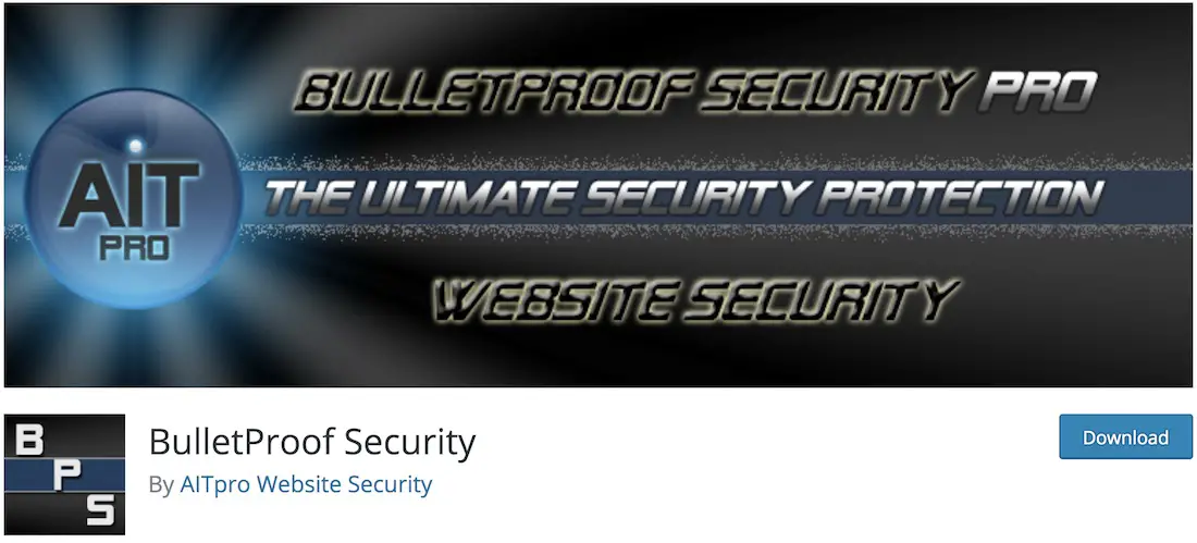 bulletproof sécurité wordpress anti spam plugin
