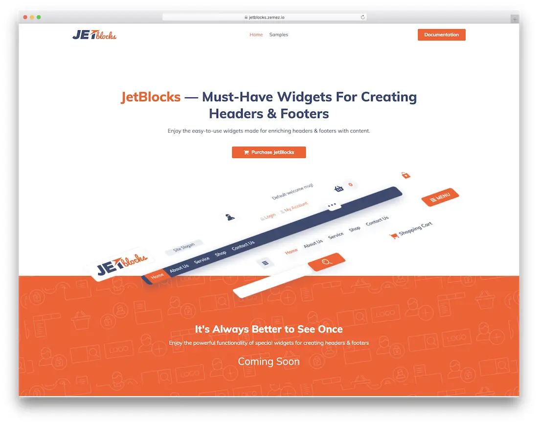 jetblocks wordpress footer plugin