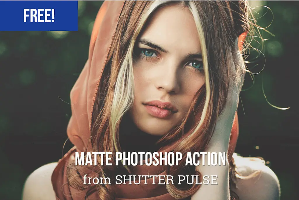 Action Photoshop mat