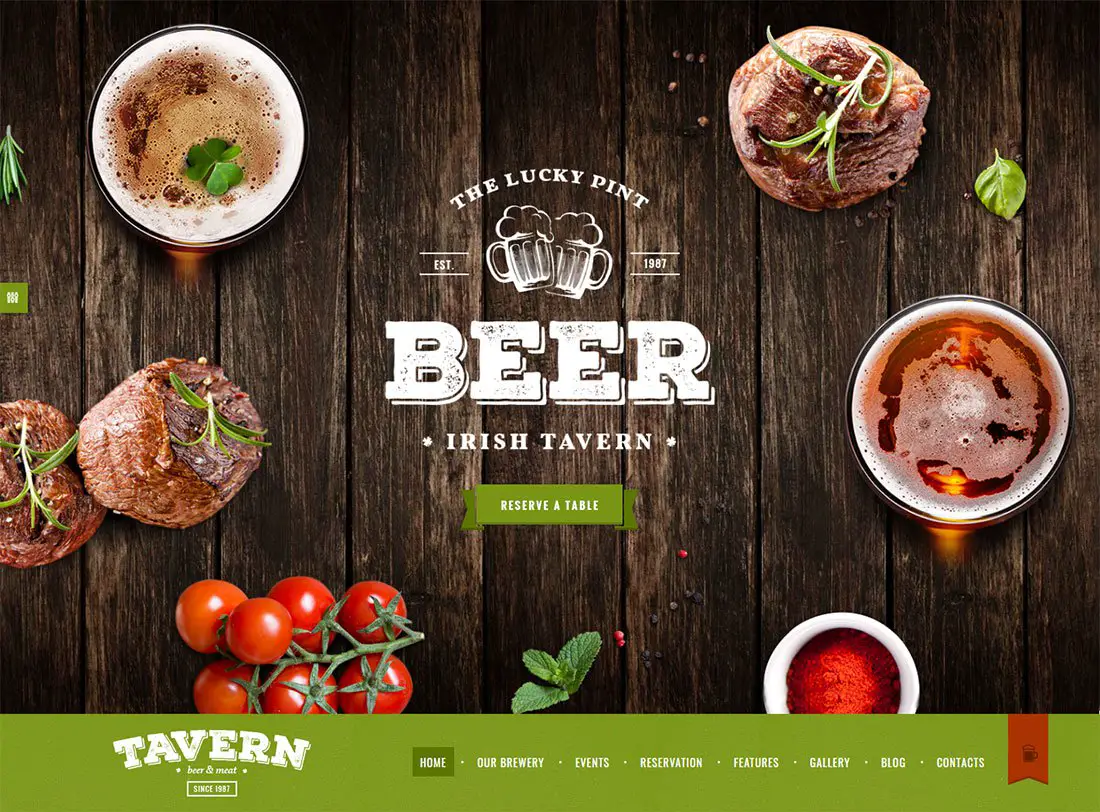 Taverne -HTML