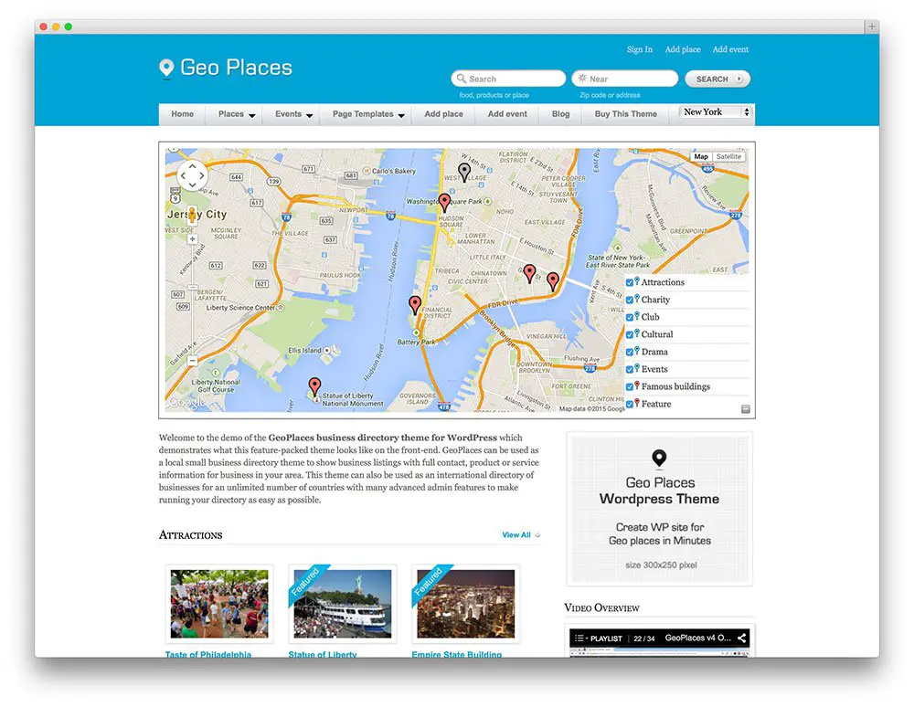 geo places - awesome directory theme