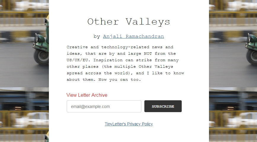 autres vallées newsletter gratuite page d'inscription