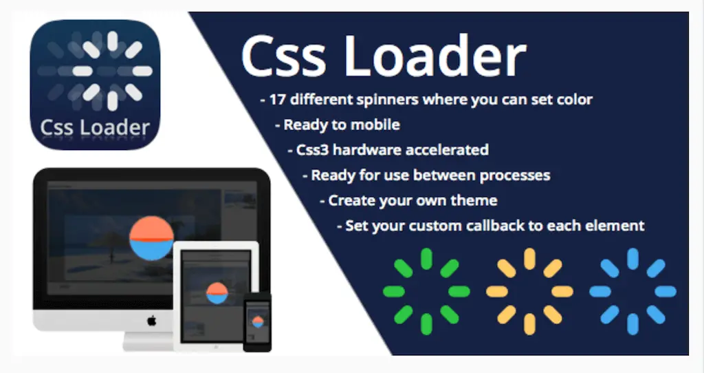 Chargeur CSS3 et préchargeur JavaScript CodeCanyon