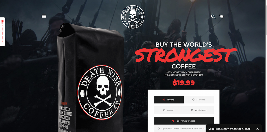 Café le plus fort du monde - Death Wish Coffee Company