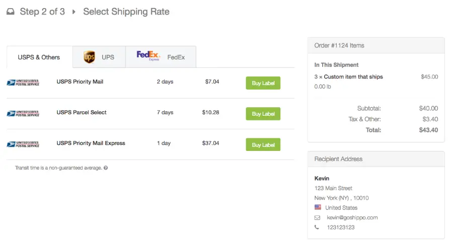 Applications Shopify pour les tarifs d'expédition et l'impression d'étiquettes