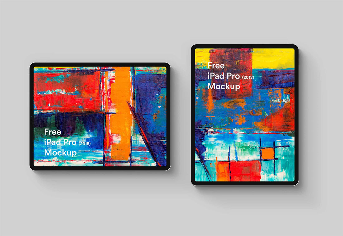 24 meilleurs modèles de maquettes PSD pour iPad gratuites 2019 4