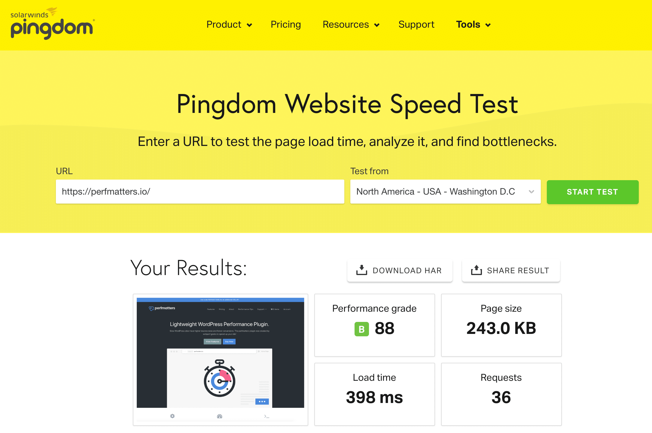 Pingdom website speed test" width="2170" height="1442
