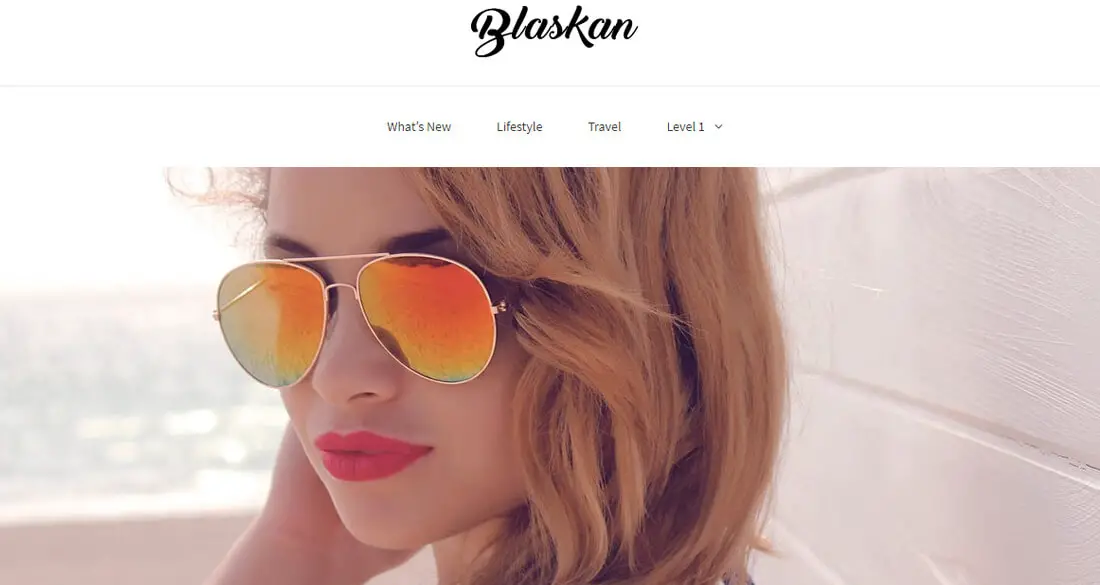Blaskan Blog Theme