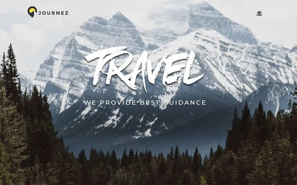 Journez - Travel Elementor Thème WordPress