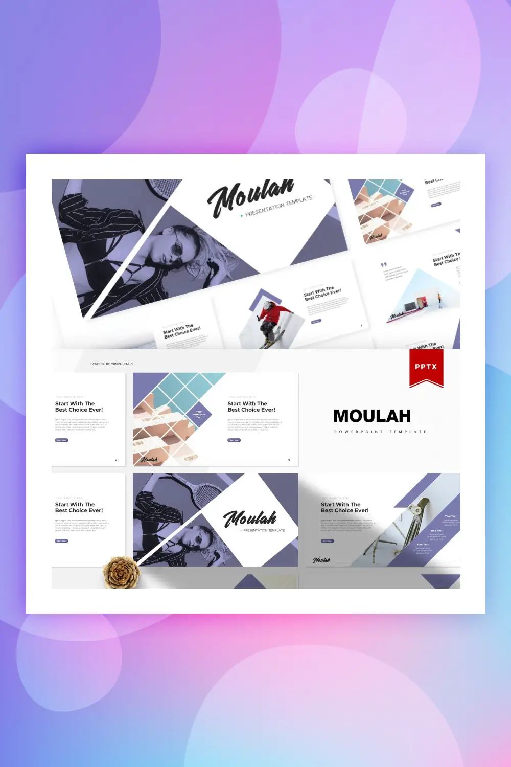 Moulah | Modèle PowerPoint