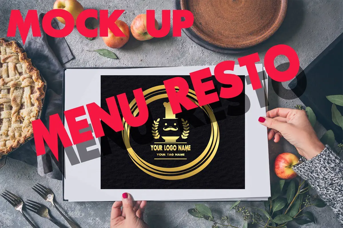 20 meilleures maquettes de menu pour le branding d'un restaurant 3