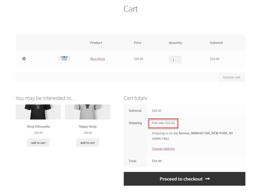 Expédition forfaitaire WooCommerce "width =" 640 "height =" 474 "srcset =" https://cdn.learnwoo.com/wp-content/uploads/2019/12/Cart-flat-rate-with-minimum-fee- 1024x758.png 1024w, https://cdn.learnwoo.com/wp-content/uploads/2019/12/Cart-flat-rate-with-minimum-fee-300x222.png 300w, https: //cdn.learnwoo. com / wp-content / uploads / 2019/12 / Cart-flat-rate-with-minimum-fee-768x569.png 768w, https://cdn.learnwoo.com/wp-content/uploads/2019/12/Cart -flat-rate-with-minimum-fee-80x60.png 80w, https://cdn.learnwoo.com/wp-content/uploads/2019/12/Cart-flat-rate-with-minimum-fee-696x515. png 696w, https://cdn.learnwoo.com/wp-content/uploads/2019/12/Cart-flat-rate-with-minimum-fee-1068x791.png 1068w, https://cdn.learnwoo.com/ wp-content / uploads / 2019/12 / Cart-flat-rate-with-minimum-fee-567x420.png 567w, https://cdn.learnwoo.com/wp-content/uploads/2019/12/Cart-flat -rate-with-minimum-fee.png 1213w "tailles =" (largeur max: 640px) 100vw, 640px