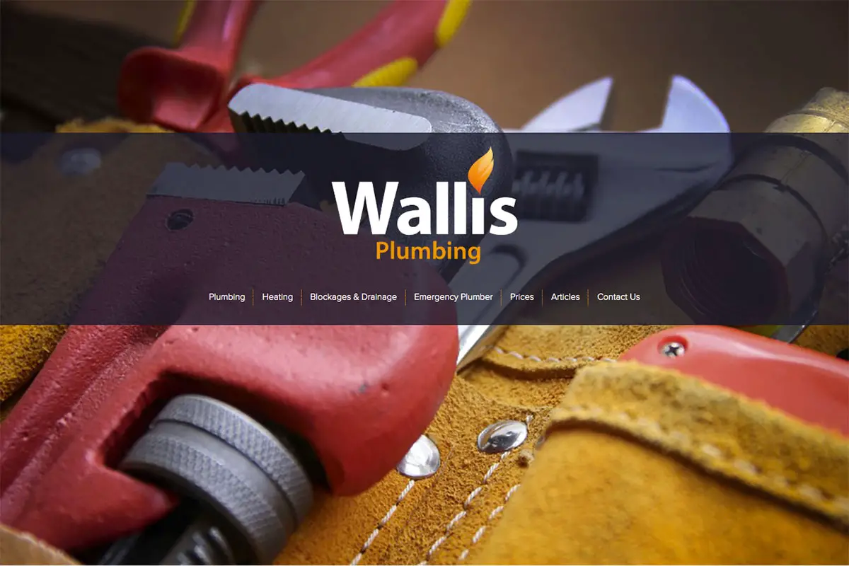 Conception de sites Web Wallis-Plumbing