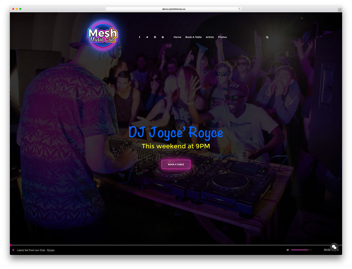 mesh-fullscreen-club-website-template
