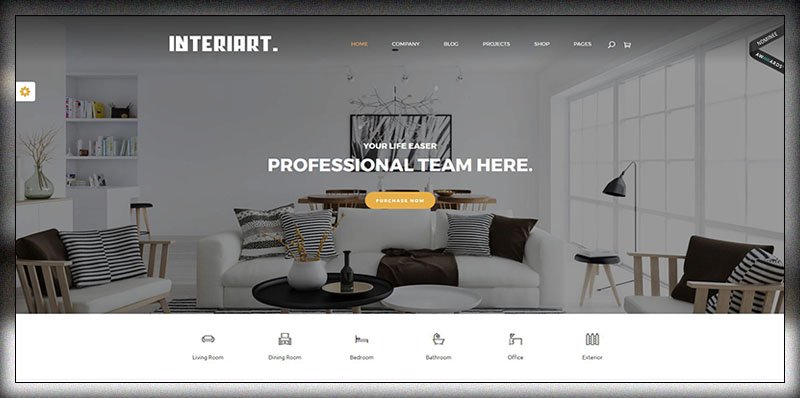 InteriArt - Thème WordPress pour meubles et intérieur