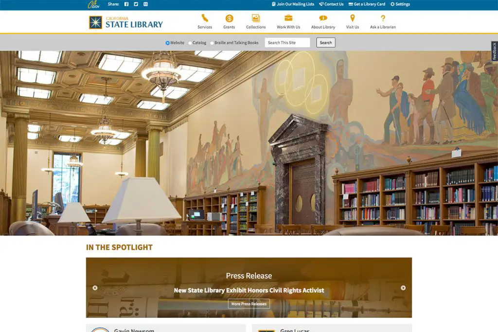 Bibliothèque d'État de Californie
