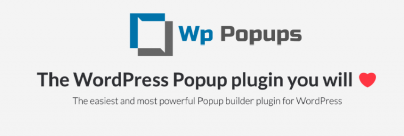Le plugin WordPress WP Popups.