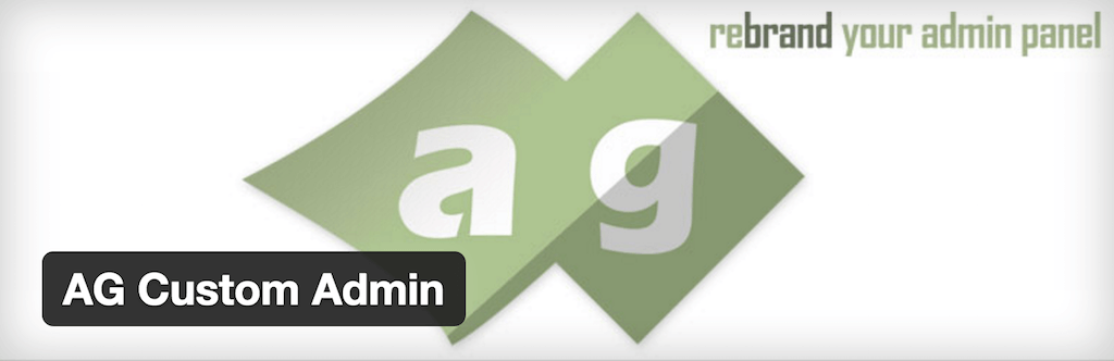 AG Custom Admin - Plugins WordPress