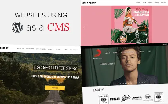 WordPress en tant que CMS: 25 exemples d'utilisation de WordPress en tant que CMS