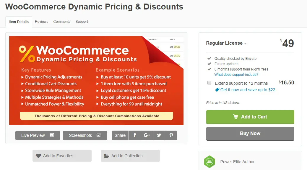 WooCommerce Dynamic Pricing 